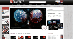 Desktop Screenshot of gamerate.net